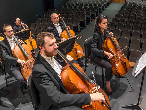 Sinaloa Symphonic Orchestra of the Arts (OSSLA). Photography: Miguel Angel Victoria