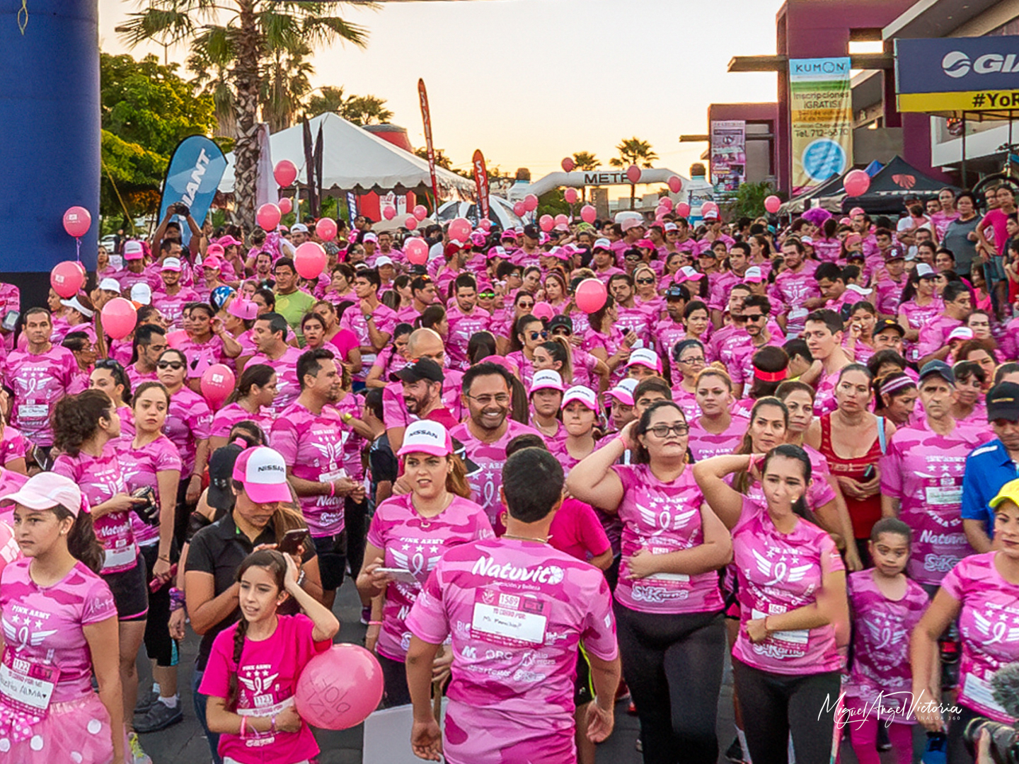 Carrera "Yo Contra el Cancer" de Pink Army