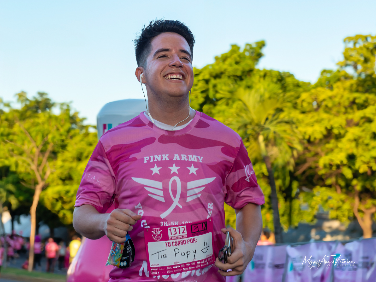 Carrera "Yo Contra el Cancer" de Pink Army