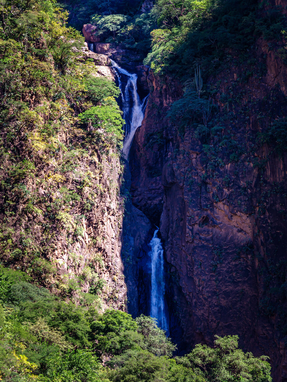 Cascada en la Sierra Tarahumara