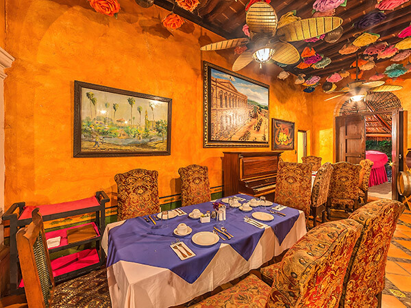 Restaurante del Hotel Posada del Hidalgo