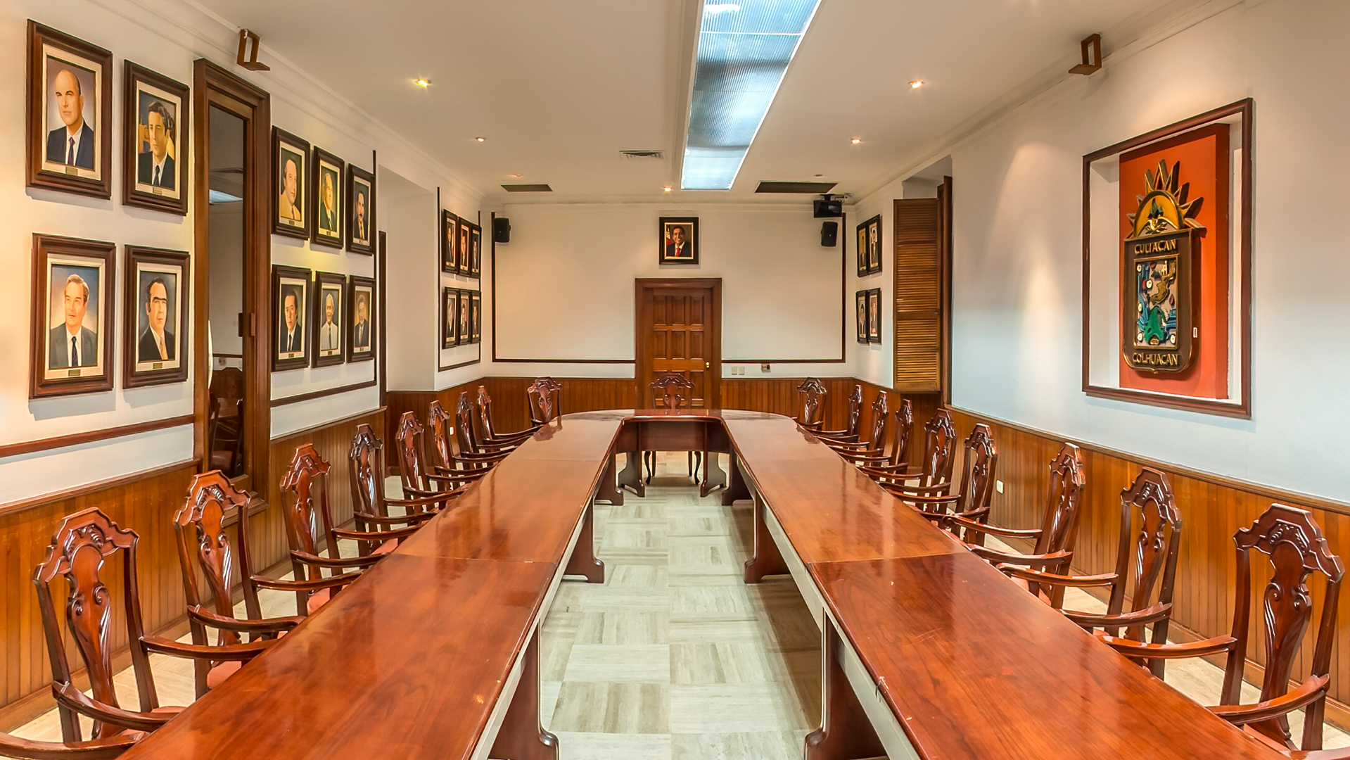 Salón de Cabildos en el Ayuntamiento de Culiacán